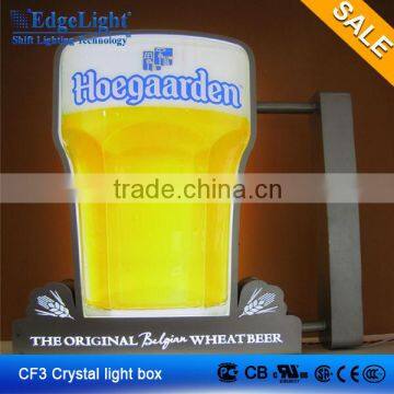 CF3 Crystal Frame waterproof light box Double Sides