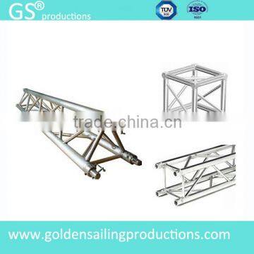 Square , triangle aluminum truss for trade show booth fashion show stage equipment runaway aluminum truss