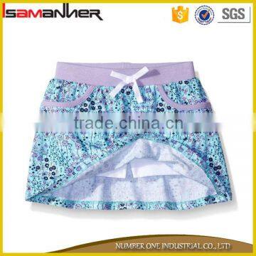 Custom Girls Fancy Play Tennis Gym Short Hot Stylish Children Mini Skirt Supplier's Choice photo-3