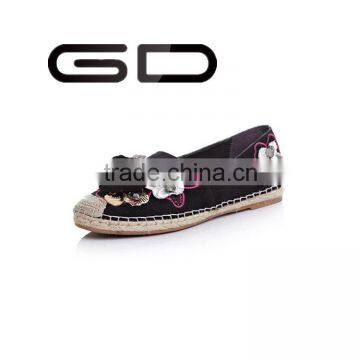 GD retro style high quality sewing girls shoes perfect design causal shoes