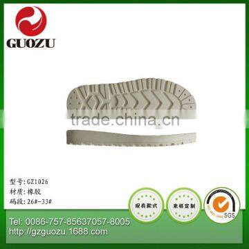 shoe outsole rubber