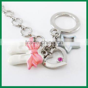 Feminine Ballet Zinc Alloy Chain Bracelet