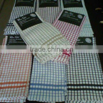 COTTON JACQUARD KITCHEN TOWELS