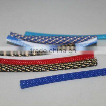 Flame retardant PET braided expandable cable sleeving( for the electric wire)