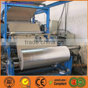 Corrugated Paper Backed Fireproof Aluminum Foil Insulation