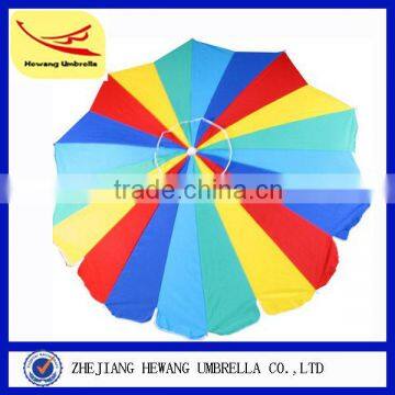 rainbow umbrella for beach