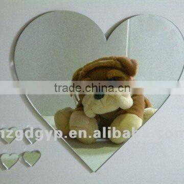 heart shaped mirror