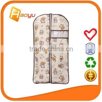 China supplier dance costume garment bag with non woven fabric