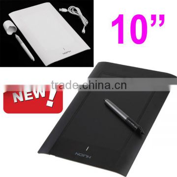 10" Art Graphics Drawing Writting Touch Tablet Pad Board Cordless Digital Pen for PC Laptop Computer Peripherals