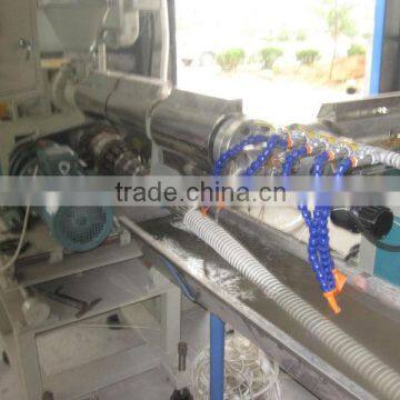 PVC suction hose extrusion machine production line