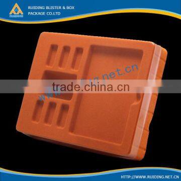 thermoforming flocking blister packing box tray