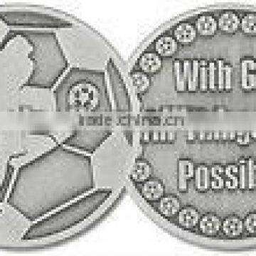 Soccer sport coins