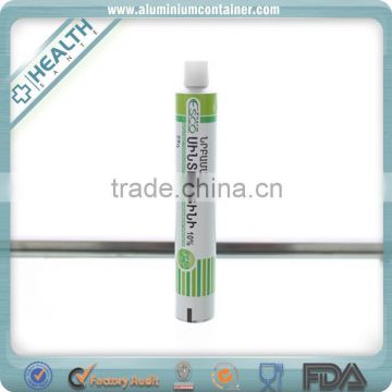 shining cap cosmetic Collapsible Tube, aluminum laminate Collapsible Tube