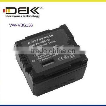 7.4V battery VW-VBG130 digital black battery For Panasonic HDC-SD9 HDC-HS9 HDC-SX5 HDC-DX1