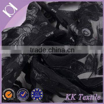 2014 New Design High Quality Home Textile Fabric Leather Lace Fabric for Dress photo-3