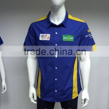 Motocross Pit Shirt /OEM Motocross Jersey/polyester Motorcyle Jerseys Polo Neck