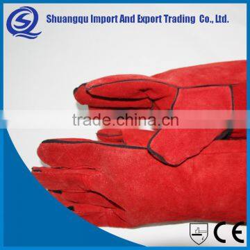 Wholesale Reduces Hand Fatigue Leather Gloves In Safety