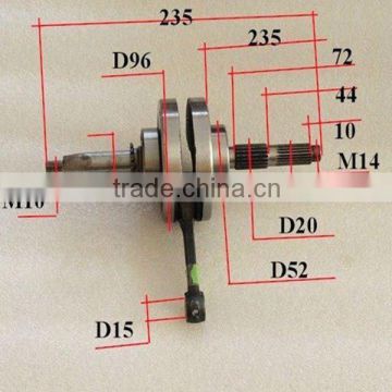 New Lifan 140cc crankshaft