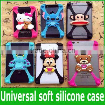 2015 Universal all cell phone model Cartoon winnie teddy bear minion stitch soft silicone case for iphone4 4s/5 5c 5s/6 6s