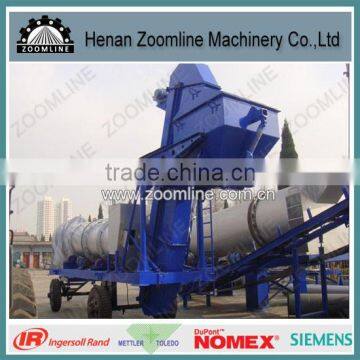 CAP40 40t/hr Mobile Hot Asphalt Drum Mix Plant