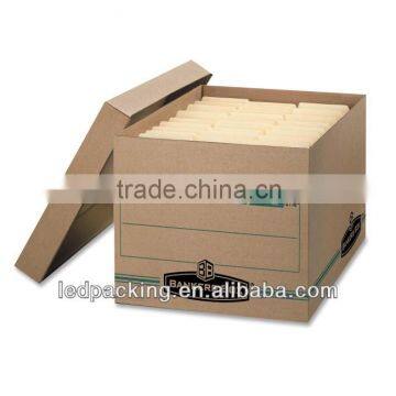 Printed corrugated packaging box
