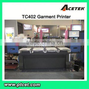 Acetek TC402 Hot Sell Flatbed Digital Fabric Printing Machine for T shirts