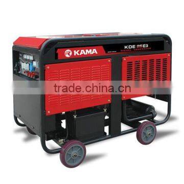 KAMA 25kva THREE phase small diesel generator Open-frame type