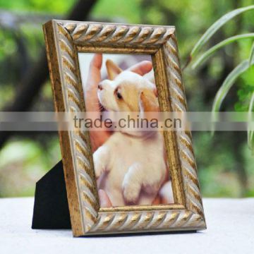 Wood antique european photo frame