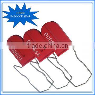 CH502 tamper proof money bag padlock seal