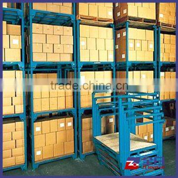 Industrial warehouse stackable storage nestainer