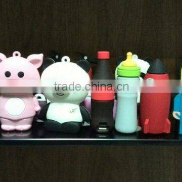 OEM custom power bank pvc private mold your logo business gifts