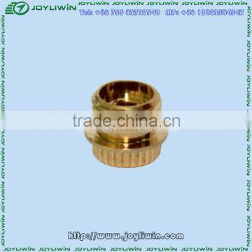 Precision Turned ISO RoHS gold Brass housing speed sensor for Motor Car Products