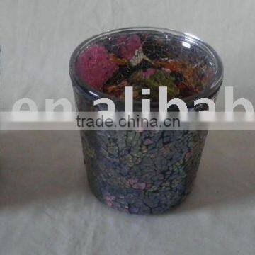 glass pot;glass flower pot;flower pot