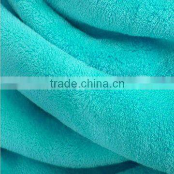 cheap price coral fleece fabric for producing blanket and bathrobe