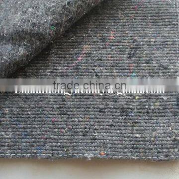 Stitch bonded nonwoven grey color cotton floor wiping cloth