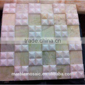 3D mosaic tiles onyx mosaic tiles