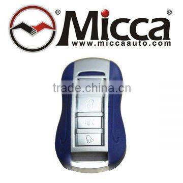 Fashional Car shape 4buttons learning code remote control, Car alarm transmitter (RT850)