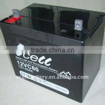 12VC80 Motorcycle Battery