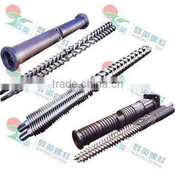 parallel twin screw barrel with bimetallic for extruder machine