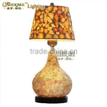 Modern Natural Colorful Glass Table Light Fixtures for Office TL4076