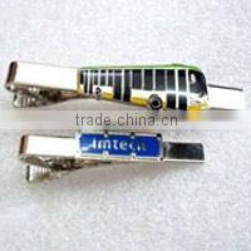 Metal Tie bar with custom logo Steel tie bar metal souvenir