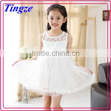 Wholesale fancy lace dresses designs kids dresses for baby girls of 7 years old