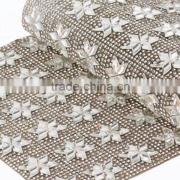 2016 New Arrival Hotfix Shinning Rhinestone Mesh for Shoes Decoration garment accessories