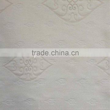 Hangzhou home textile design bamboo and polyester fabric for king size memory foam mattress topper