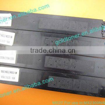 Color toner cartridge MX27 for use in mx2300 2700 3500 4500 machine