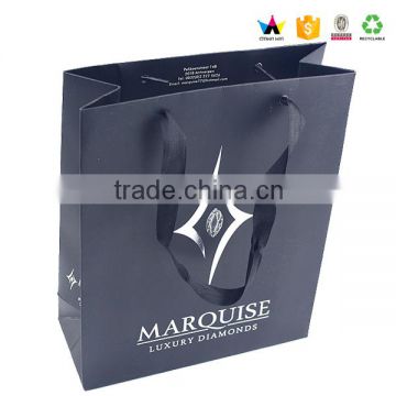 Customized design dongguan jewerly paper bag