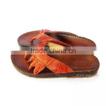 Crocodile leather sandal for men DDCS02NDO41