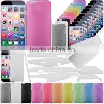 New Ultra thin 0.33mm case for iphone 6 TPU case PP case