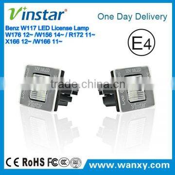 NEW Product LED Number Plate Lamp for Ben.z Mercedes Auto License Lamp for W117 Number License Lamp for Ben.z W117 W176 W156