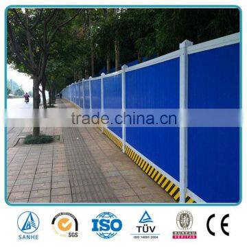 low cost temporary corrugated metal fence panels